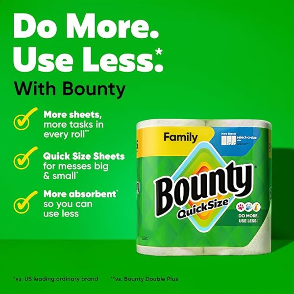 Bounty Quick Size Paper Towels, - Image 2