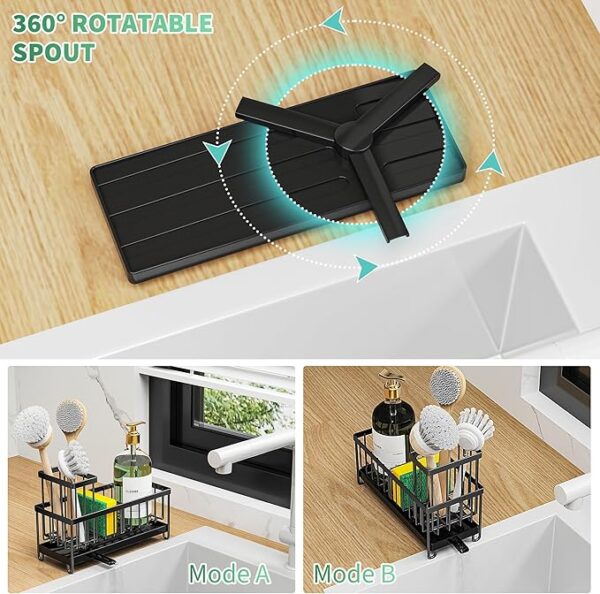 Cisily Sponge Holder for Kitchen - Image 2